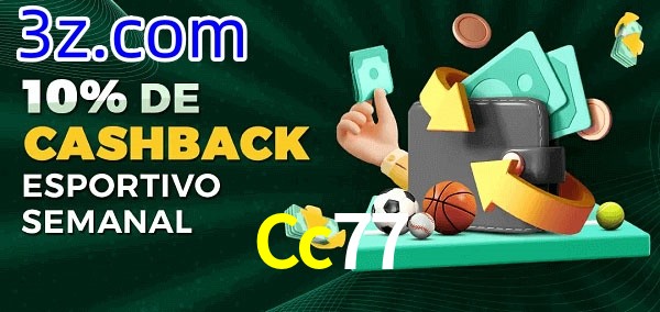 10% de bônus de cashback na Cc77
